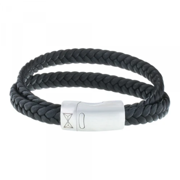 AZE JEWELS | Double flat string black